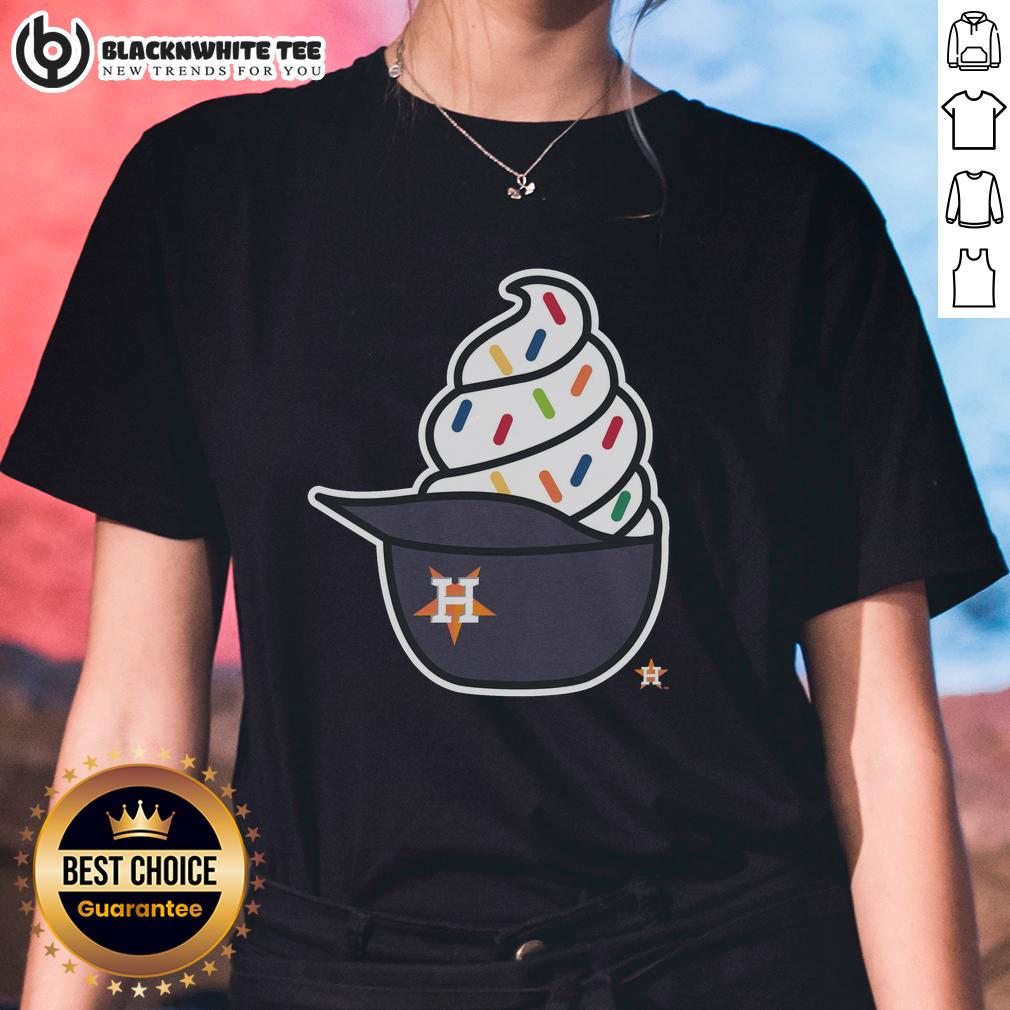 Pretty Houston Astros Ice Cream Ladies Tee Pretty Houston Astros ice cream ladies tee featuring vibrant graphics, perfect for fans and summer outings.