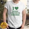 Pretty I Love Irish Goodbyes So I Can Gym T-Shirt design featuring playful text and vibrant colors for fitness enthusiasts.