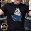 Alt Text: Kansas City Royals ice cream T-shirt featuring vibrant graphics and a fun design, perfect for fans and summer wear.