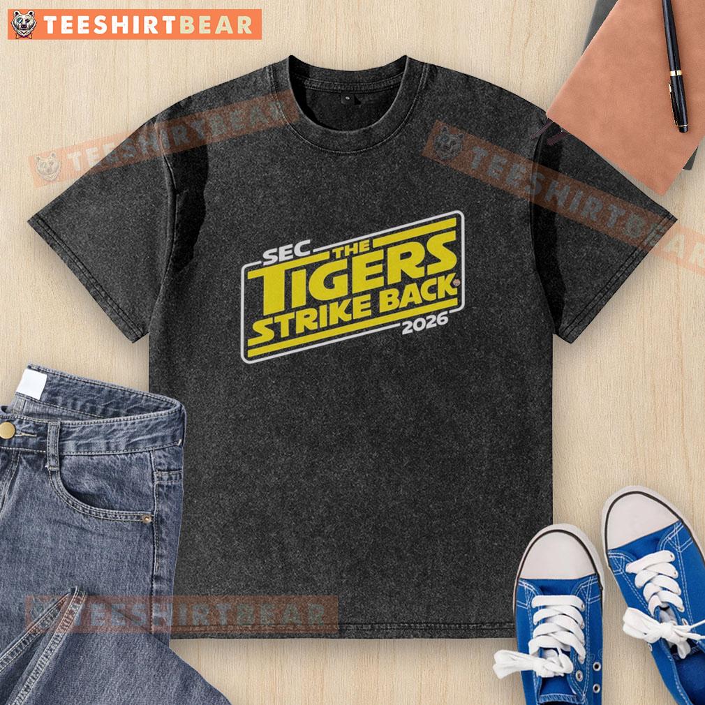 pretty-lsu-tigers-sec-the-tigers-strike-back-2026-washed-t-shirt Pretty LSU Tigers SEC The Tigers Strike Back 2026 washed t-shirt featuring vibrant colors and a stylish design.