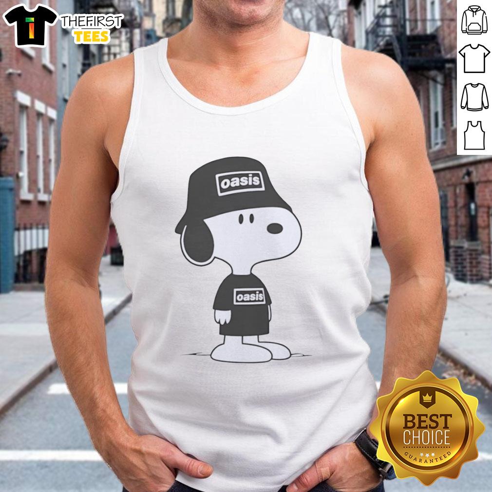 pretty-oasis-snoopy-tank-top Pretty Oasis Snoopy Tank Top featuring a colorful Snoopy graphic, perfect for casual summer outfits.