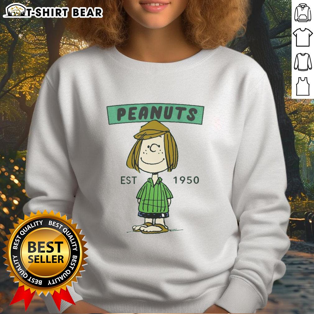 Pretty Peanuts Peppermint Patty Est 1950 Sweatshirt Pretty Peanuts Peppermint Patty Est 1950 sweatshirt featuring vibrant graphics and cozy design for fans.