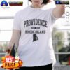 Pretty Providence Rhode Island Est 1636 T-Shirt design featuring vintage style typography and local pride elements.