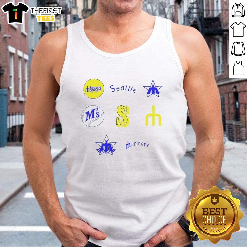 pretty-seattle-mariners-quartz-history-lock-foundation-tank-top Stylish Pretty Seattle Mariners Quartz History Lock Foundation tank top featuring team colors and logo.