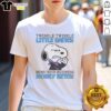 Alt Text: Pretty Snoopy Twinkle Twinkle Little Snitch T-Shirt featuring a playful design, perfect for those who love quirky apparel.