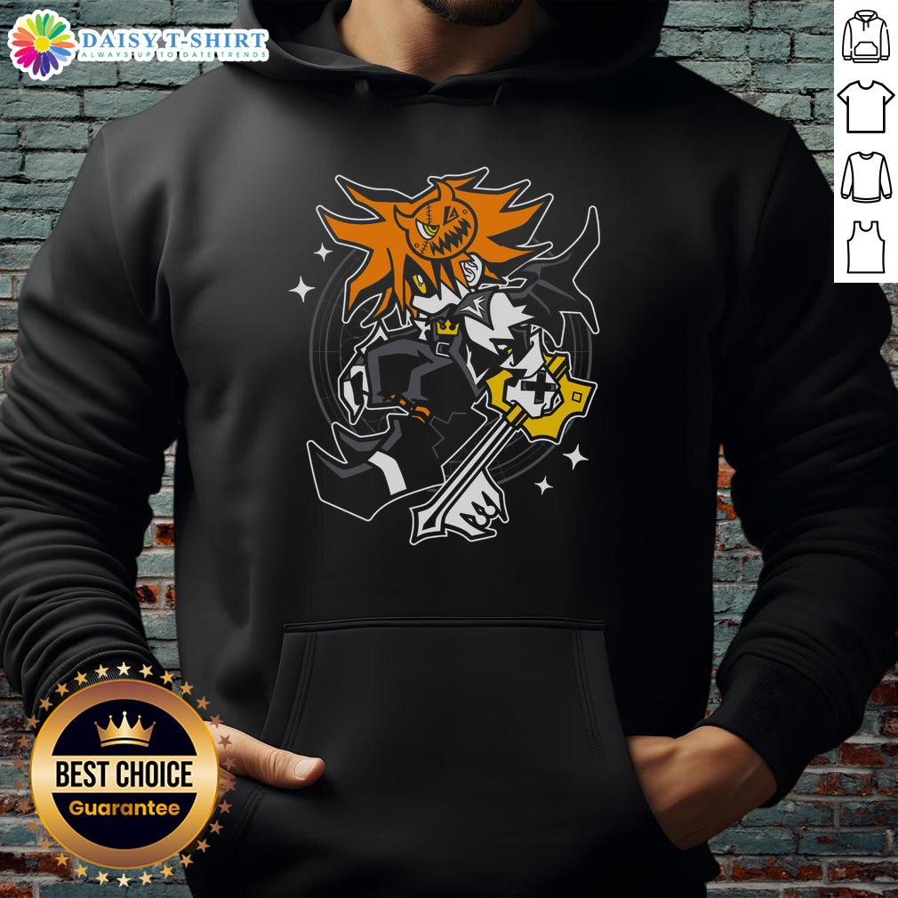 Pretty Trick Of The Treat Kingdom Hearts Hoodie Stylish Pretty Trick of the Treat Kingdom Hearts hoodie featuring vibrant designs and a cozy fit for gamers and fans.