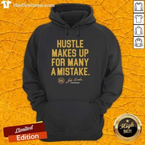 Top UCLA John Wooden Hustle Makes Up For Many A Mistake T-Shirt - Image 2