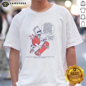 Premium Bart No Product Can Ever Be A Radical Act Man T-Shirt featuring a bold graphic design on a stylish tee.