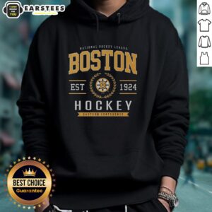 Nice Boston Bruins Hockey Legacy Crest Hoodie featuring the iconic team logo and stylish design for fans.