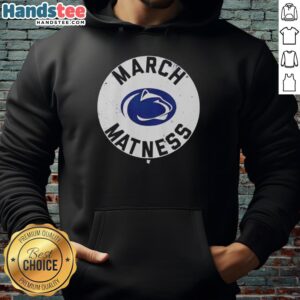 Nice Penn State Wrestling March Matness hoodie featuring the iconic logo and vibrant design for passionate fans.