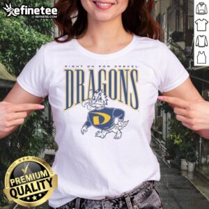 Good Fight On For Drexel Vintage T-Shirt - Image 3