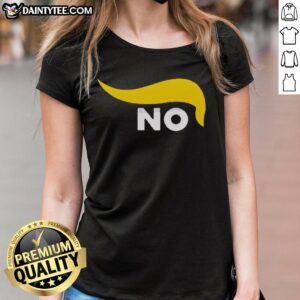Stylish Nice No Trump Ladies Tee in vibrant colors, perfect for casual wear and expressing your views with flair.