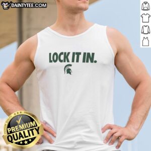 Awesome Michigan State Spartans 2026 Lock It In Tank Top showcasing team spirit and style for fans and athletes.