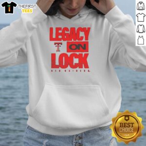 Alt Text: Premium Texas Tech Red Raiders NCAA 2026 Legacy hoodie featuring bold logo design in classic style.