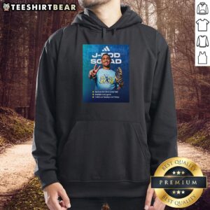 Julio Rodriguez J-Rod Squad No Fly Zone poster hoodie featuring Seattle Mariners star player in vibrant design.