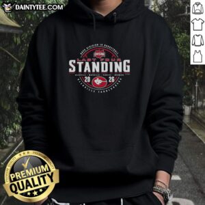 Hot Glenville Tarblooders 2026 OHSAA Boys Basketball Division 4 Last Four Standing hoodie showcasing team pride.