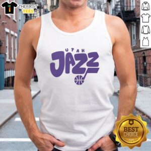 Stylish Nice Utah Jazz bubble tank top featuring team colors and logo, perfect for fans and summer outings.