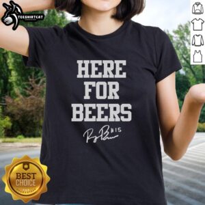 Top Oklahoma Sooners Here for Beers 15 Signature Ladies Tee featuring vibrant design and comfortable fit for fans.