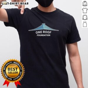 Original One Roof Foundation Seattle Kraken T-Shirt showcasing team logo and vibrant design for fans and supporters.