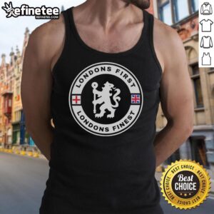 Premium Chelsea FC tank top featuring London's finest design, perfect for fans showcasing team pride.