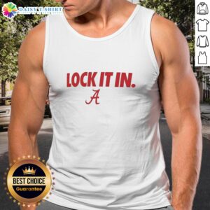 Stylish Hot Alabama Crimson Tide 2026 Lock It In Tank Top for fans, featuring vibrant team colors and a trendy design.