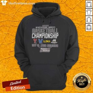 Premium NCAA Division I Women's Basketball Championship March Madness 2026 hoodie in vibrant colors, perfect for fans.