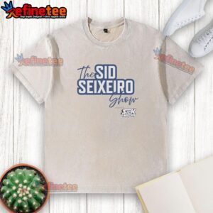 Awesome The Sid Seixeiro Show washed t-shirt featuring a stylish design and vibrant colors for fans.