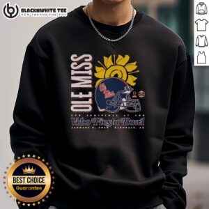 Good Ole Miss 2026 Fiesta Bowl sweatshirt featuring vibrant color and stylish design for fans supporting their team.