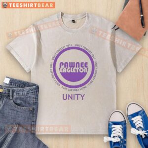 Good Pawnee Eagleton Donna Meagle washed t-shirt featuring a stylish design inspired by the popular TV series.