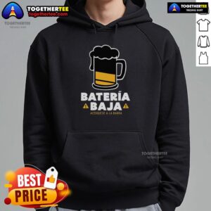 Official Bateria Baja Acerquese A La Barra hoodie featuring vibrant design and comfortable fit for fans.