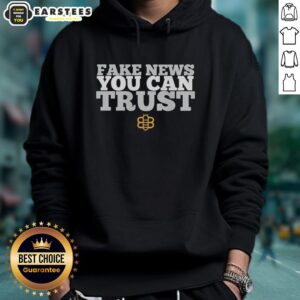 Hot Fake News You Can Trust Bee Logo T-Shirt - Image 5