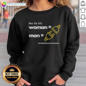 Top Sex Ed 101 sweatshirt featuring a stylish design for men and women, perfect for promoting sexual education awareness.