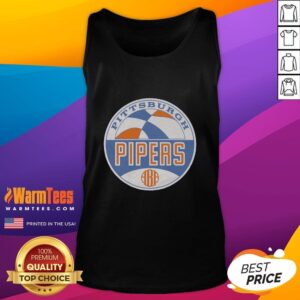 Nice Aba Pittsburgh Pipers logo tank top showcasing vibrant team colors and stylish design for fans.