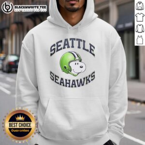 Good Seattle Seahawks Snoopy Freedom 2026 logo hoodie featuring vibrant graphics and cozy design for fans.