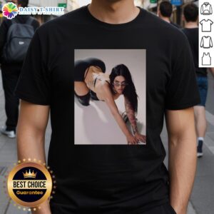 Hot Megan Fox poses in a stylish, timeless T-shirt for her latest Instagram photo, showcasing her iconic look.