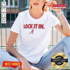 Good Alabama Crimson Tide 2026 Lock It In Ladies Tee in vibrant colors, perfect for fans supporting their team.