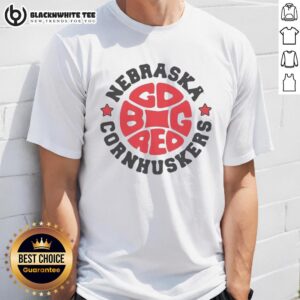 Alt Text: Vintage Good Nebraska Huskers Big Red Basketball 1970s logo T-shirt showcasing classic collegiate sports design.