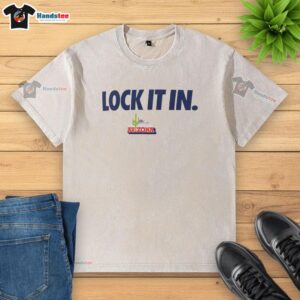 Good Arizona Wildcats 2026 Lock It In washed t-shirt in blue, showcasing team pride and casual style for fans.