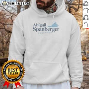 Original Abigail Spanberger Governor Hoodie featuring a stylish design, perfect for supporters and fans of Spanberger.