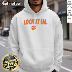 Hot Clemson Tigers 2026 Lock It In Hoodie in orange, perfect for fans showing team spirit and style.