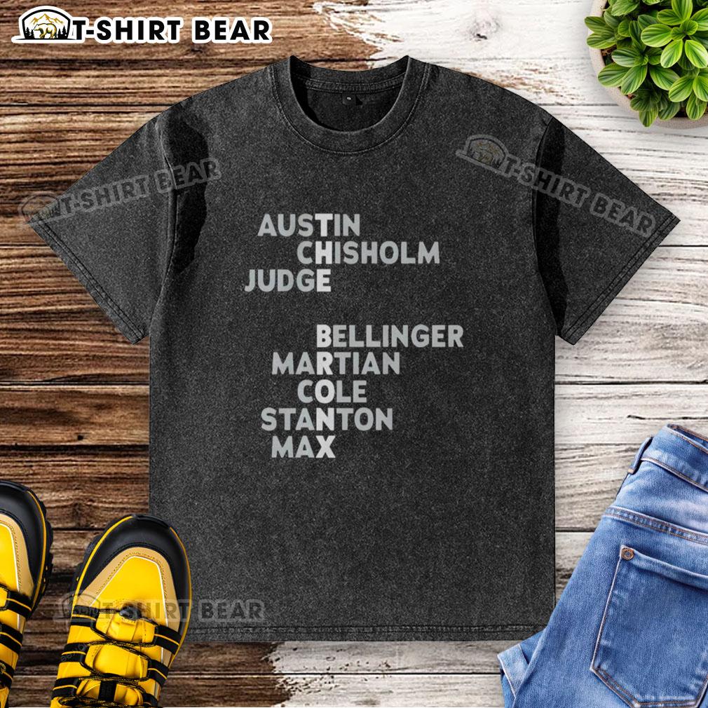 Top 2026 The Bronx Names New York Yankees Baseball Washed T Shirt Alt Text: Top 2026 The Bronx New York Yankees baseball washed t-shirt featuring vintage design and team logo.