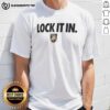 Top Army Black Knights 2026 Lock It In T-Shirt featuring vibrant graphics and team colors, perfect for fans and supporters.