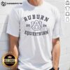 Alt Text: Top Auburn Equestrian 2026 Logo T-Shirt featuring a stylish design for fans and riders of Auburn University equestrian team.