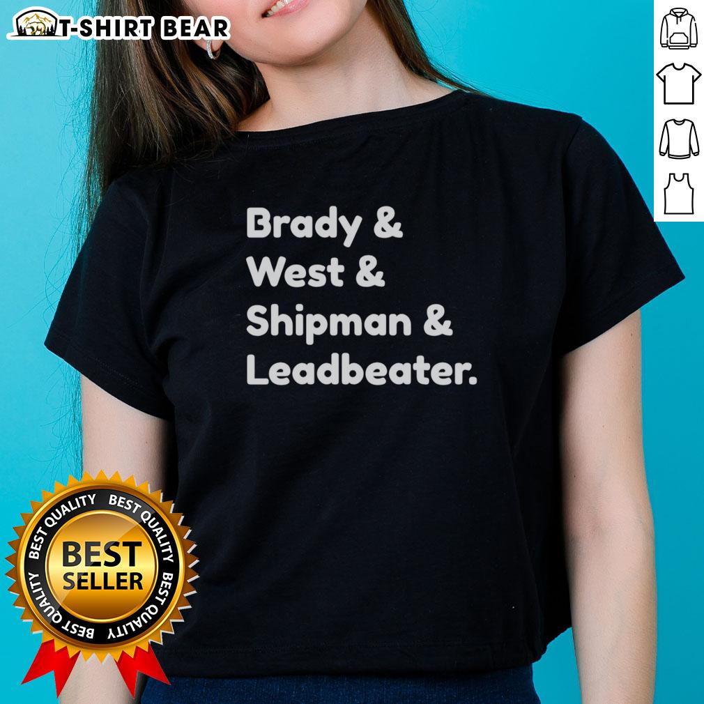 Top Brady And West And Shipman And Leadbeater Ladies Tee Top Brady and West Shipman Leadbeater Ladies Tee in stylish design, perfect for casual or athletic wear.