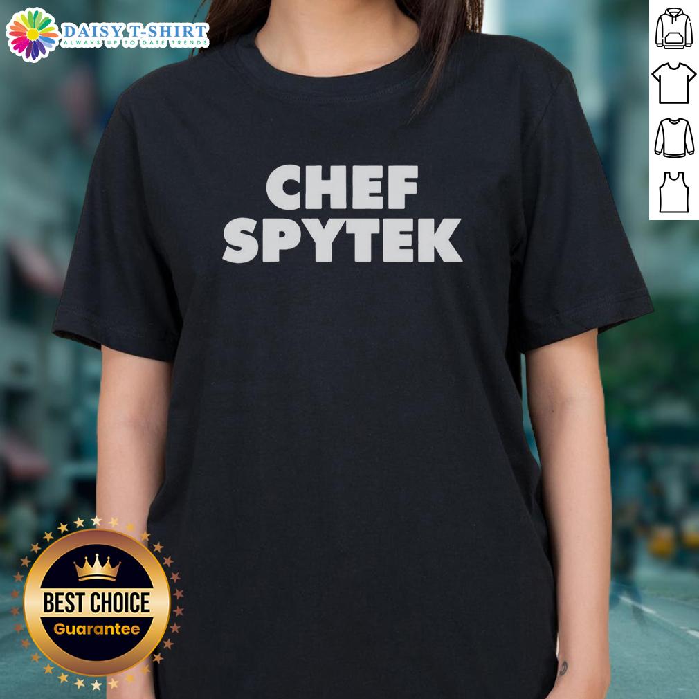 Top Chef Spytek Ladies Tee Top Chef Spytek Ladies Tee featuring a stylish design perfect for culinary enthusiasts and food lovers.