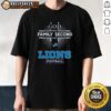 Top Detroit Lions God First Family Second Then Lions Football T-Shirt featuring bold text and team colors.