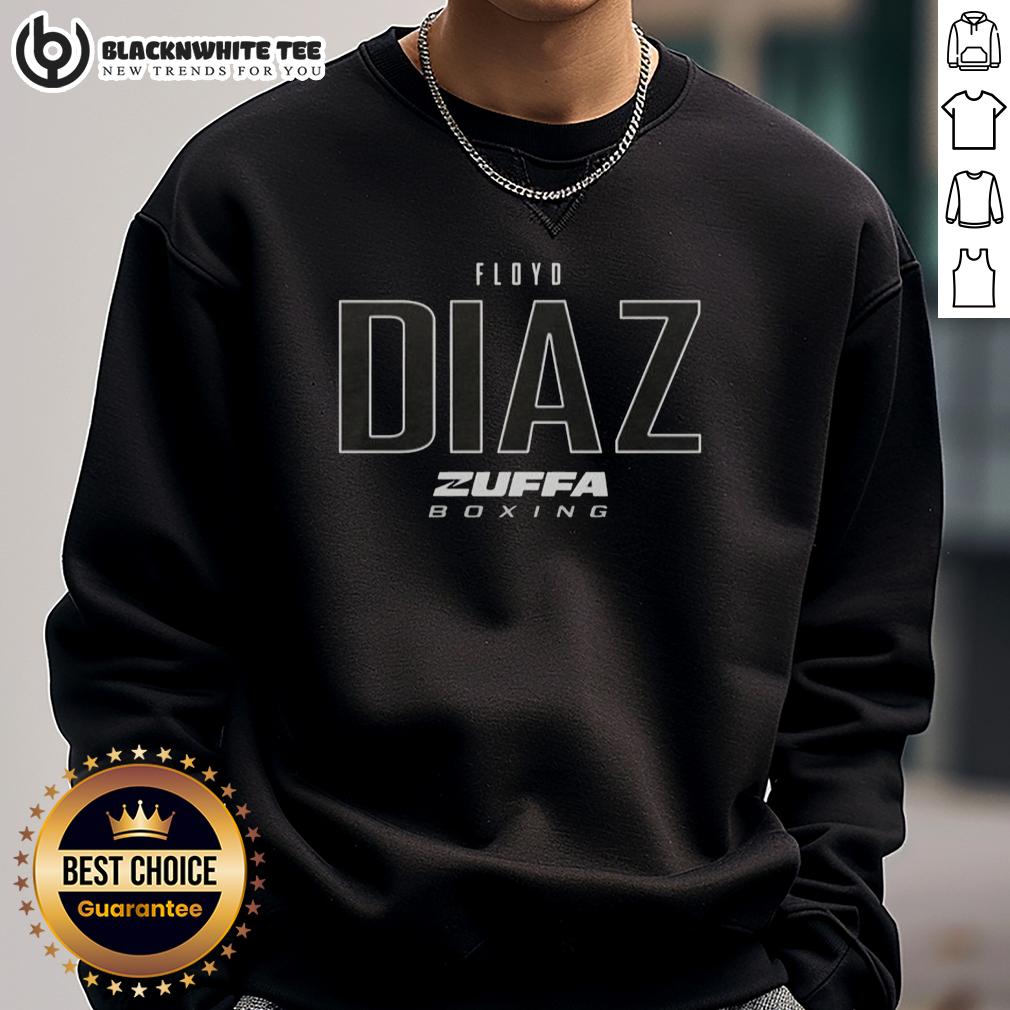 Top Floyd Diaz Zuffa Boxing Elite Sweatshirt Top Floyd Diaz Zuffa Boxing Elite sweatshirt in black with stylish logo, perfect for boxing fans and athletes.