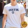 Top Georgetown Hoyas 2026 Lock It In T-Shirt featuring bold graphics for fans of Georgetown basketball.