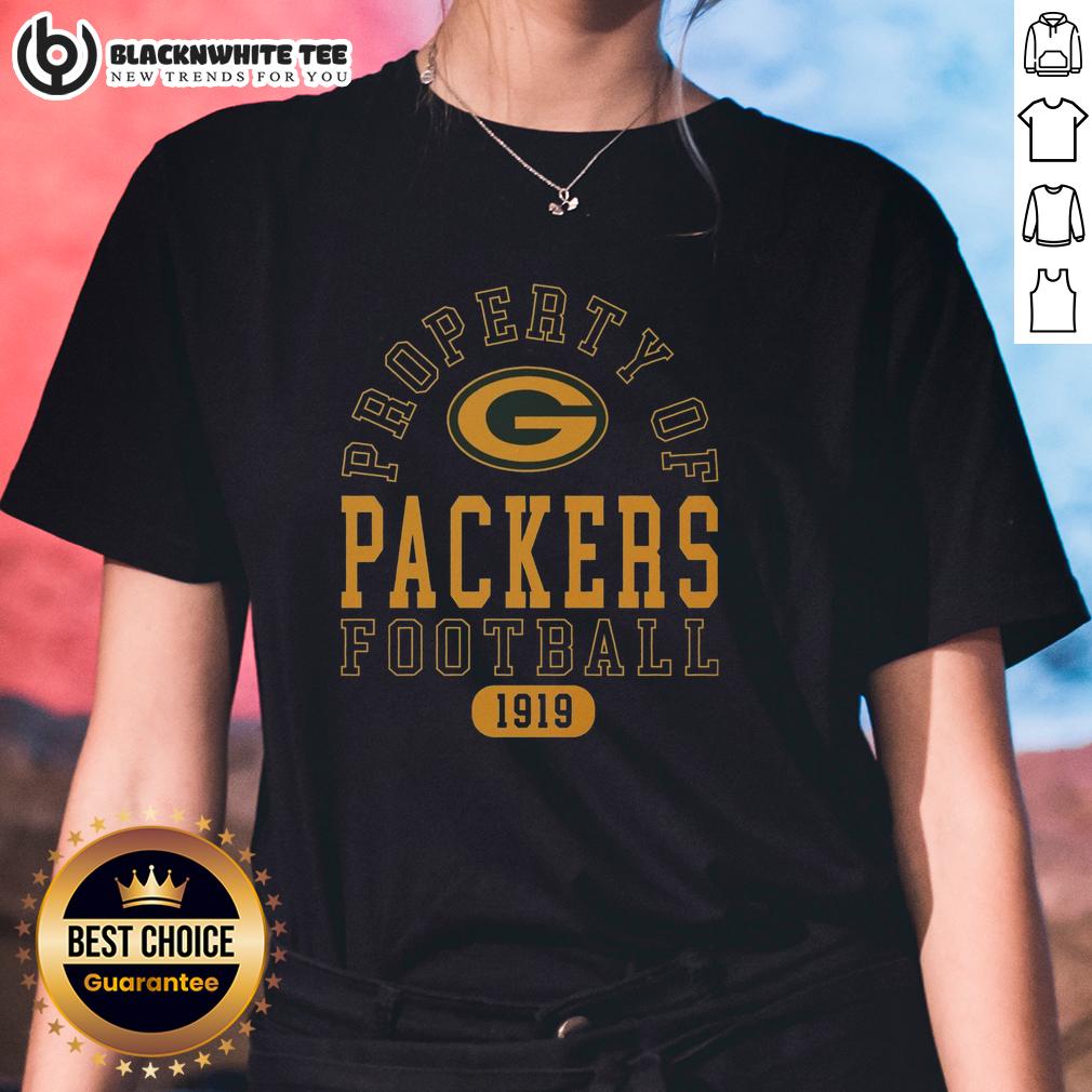 Top Green Bay Packers Football Property 1919 Ladies Tee Top Green Bay Packers Football Property 1919 Ladies Tee featuring vintage design and team colors for passionate fans.