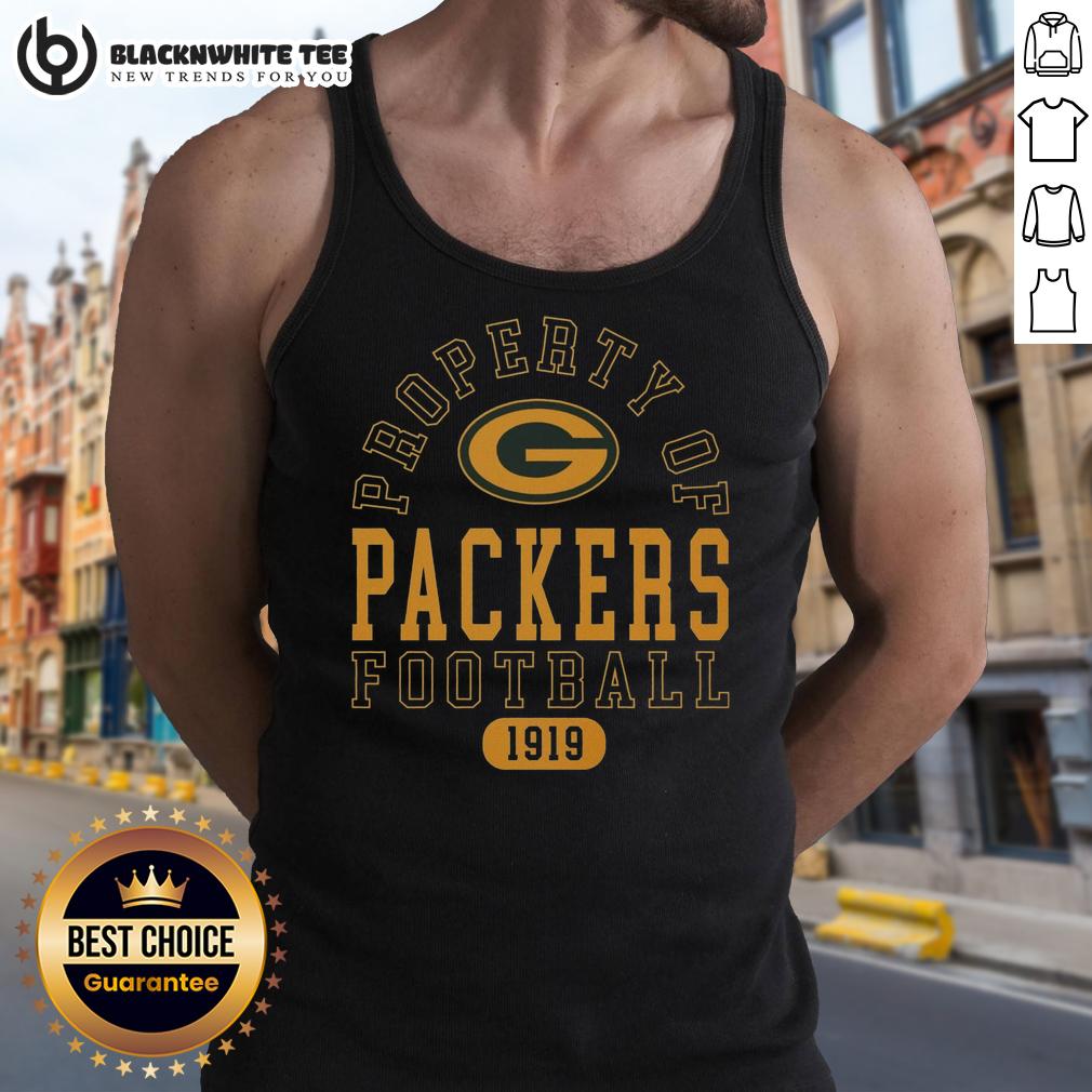 Top Green Bay Packers Football Property 1919 Tank Top Top Green Bay Packers Football Property 1919 Tank Top featuring team colors and logo, perfect for fans and collectors.